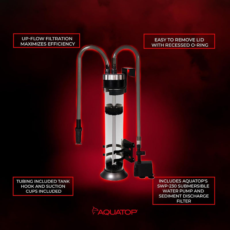 Aquarium Media Reactor & Pump, 95 GPH photo 4