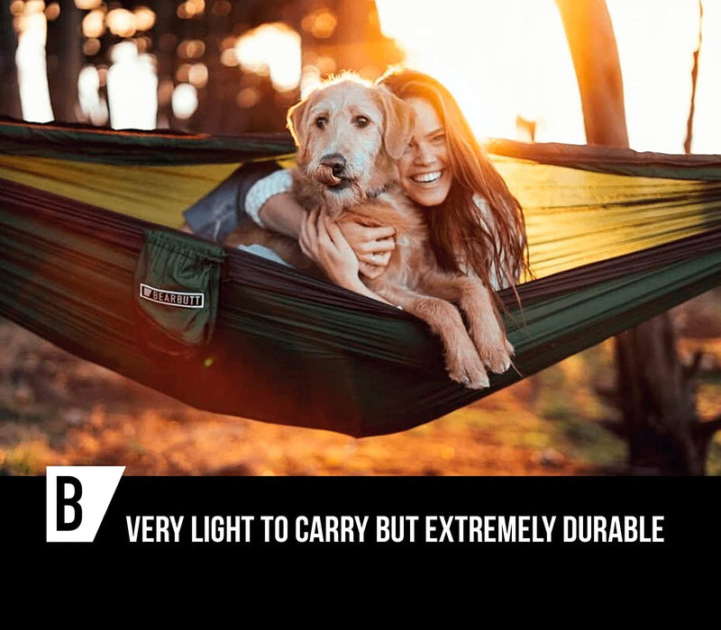 Double Camping Hammock, 10 x 6 ft, 500 lb Capacity photo 4