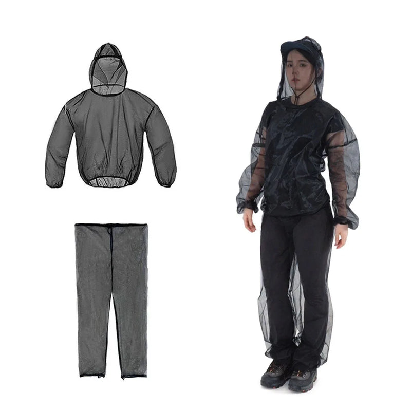Hooded Mesh Mosquito Suit, Jacket and Pants Set photo 3