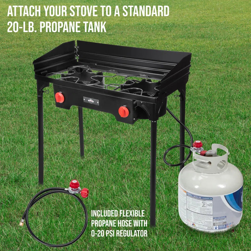 2-Burner Propane Camp Stove photo 5