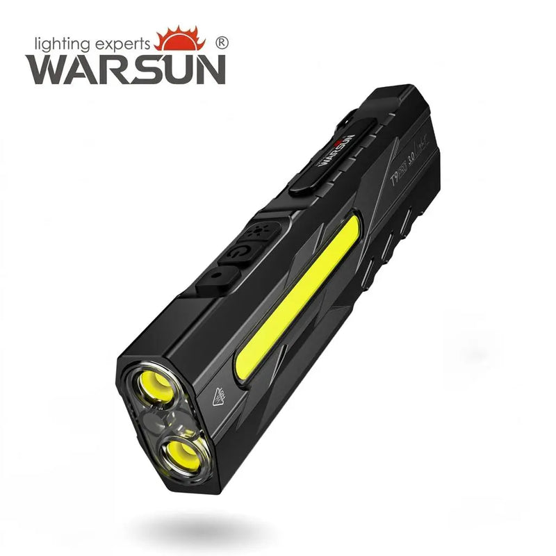 WARSUN T9 EDC Flashlight, 1500 Lumens, USB-C Rechargeable photo 2