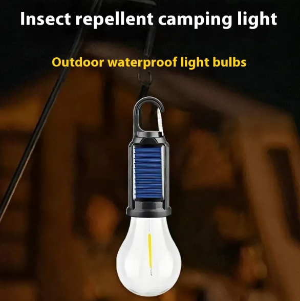 Solar-Powered Camping Light Mosquito Killer