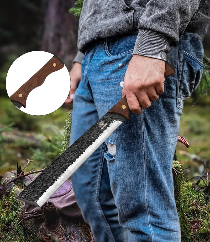 Machete, 16.7 in Full Tang with Nylon Sheath for Clearing Brush photo 3
