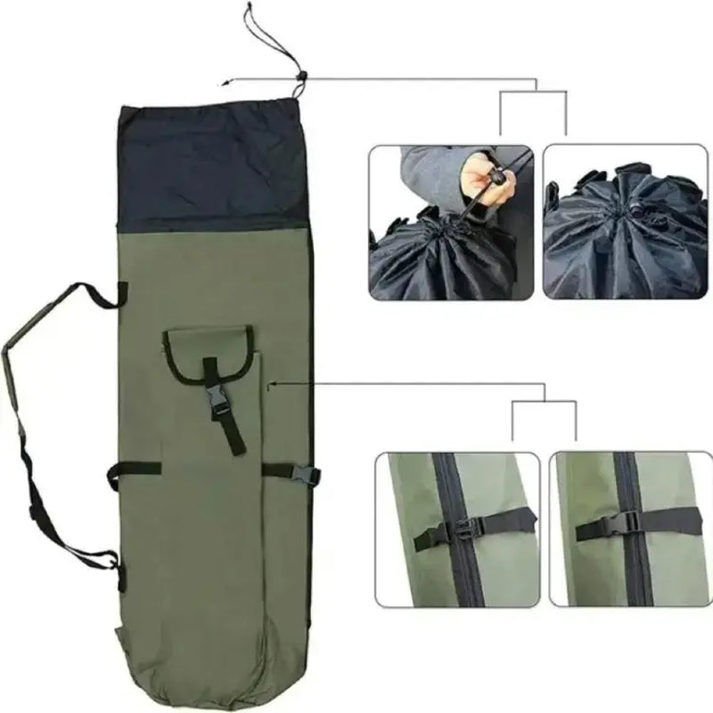 Portable Fishing Rod Bag - 45 Inch Tackle Storage photo 5