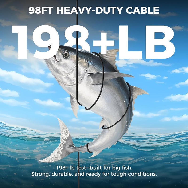 Underwater Fishing Camera with 98 ft Cable, IR Night Vision photo 7