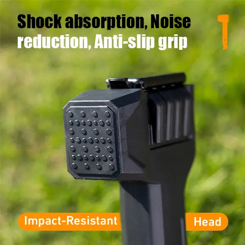 2-in-1 Tent Stake Hammer with Stake Puller photo 5