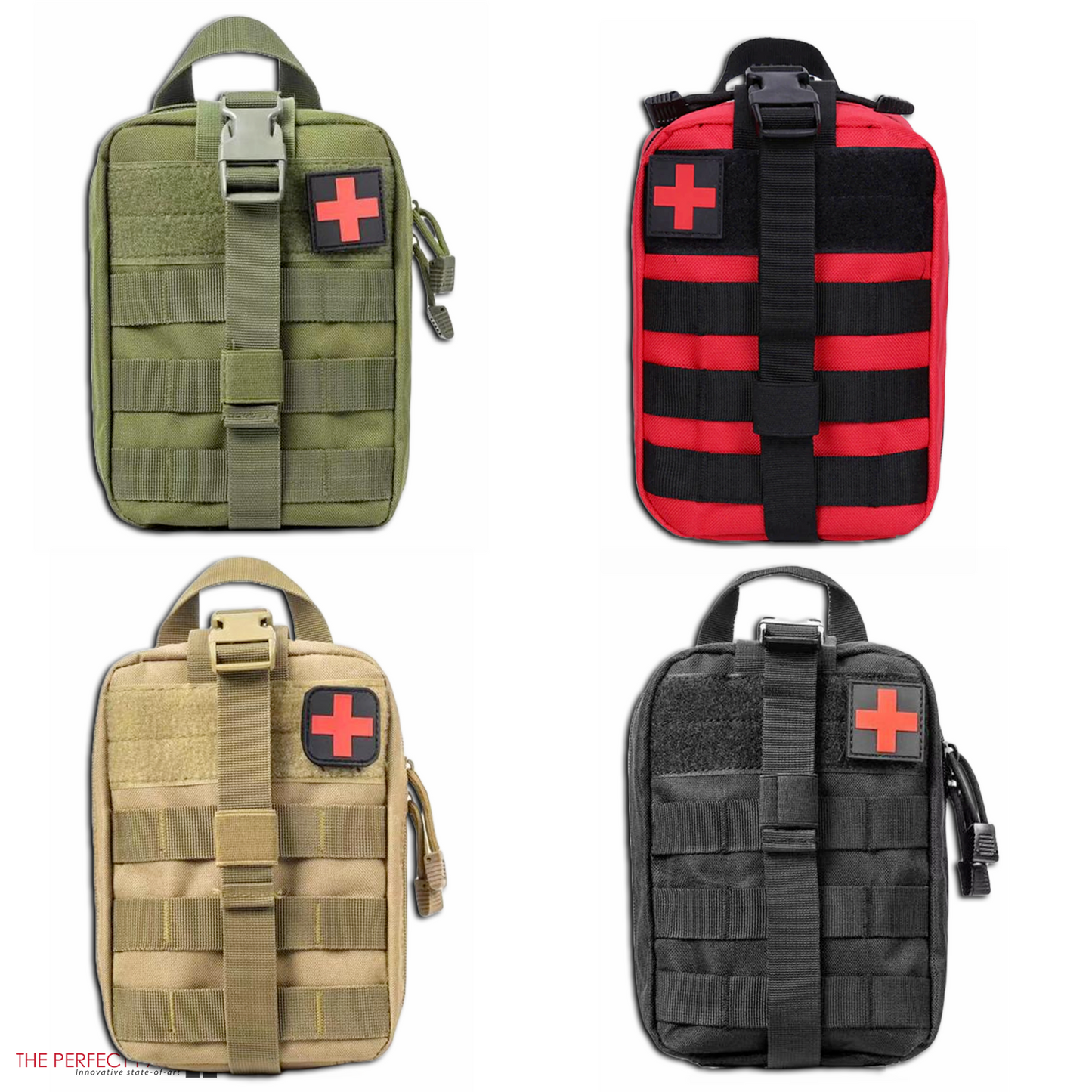 Tactical First Aid Kit Medical Molle Rip Away EMT IFAK