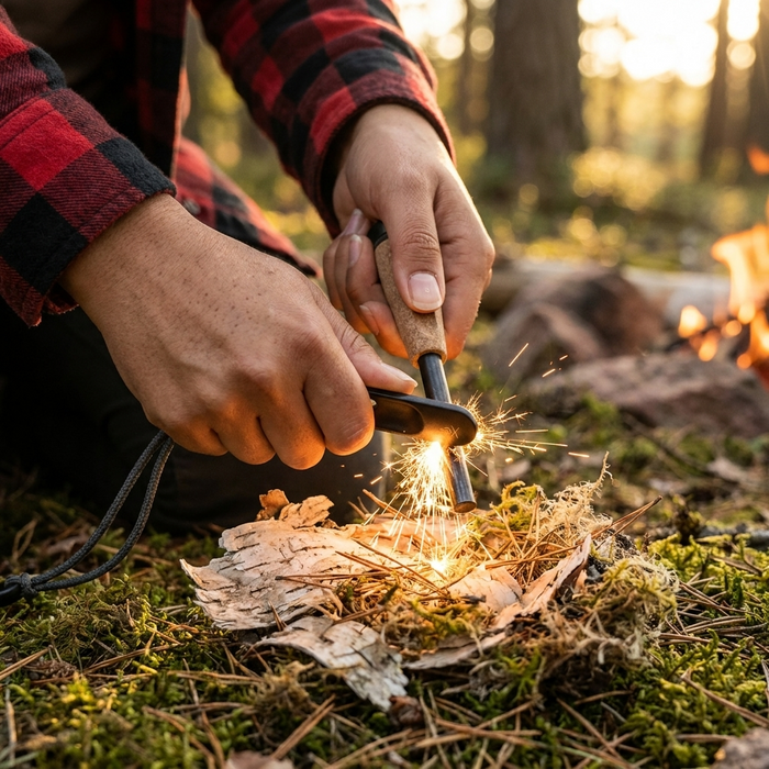 Pro Ferro Rod Fire Starter
