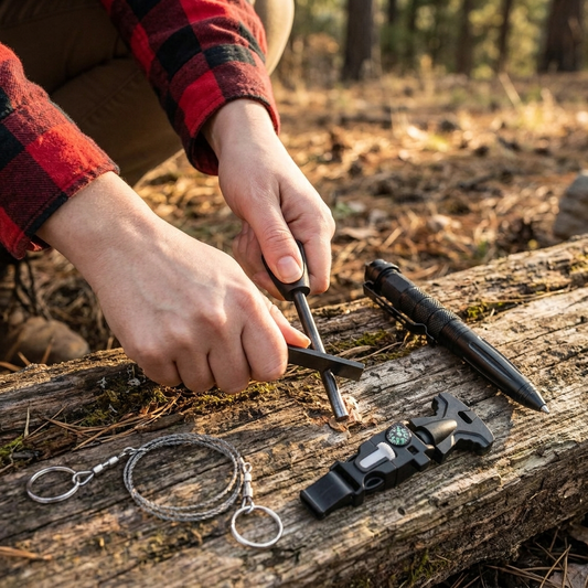 JINAGER Survival Gear Kit — lifestyle