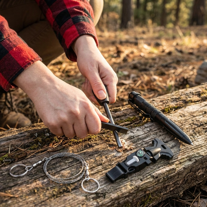 Outdoor Survival Gear Kit
