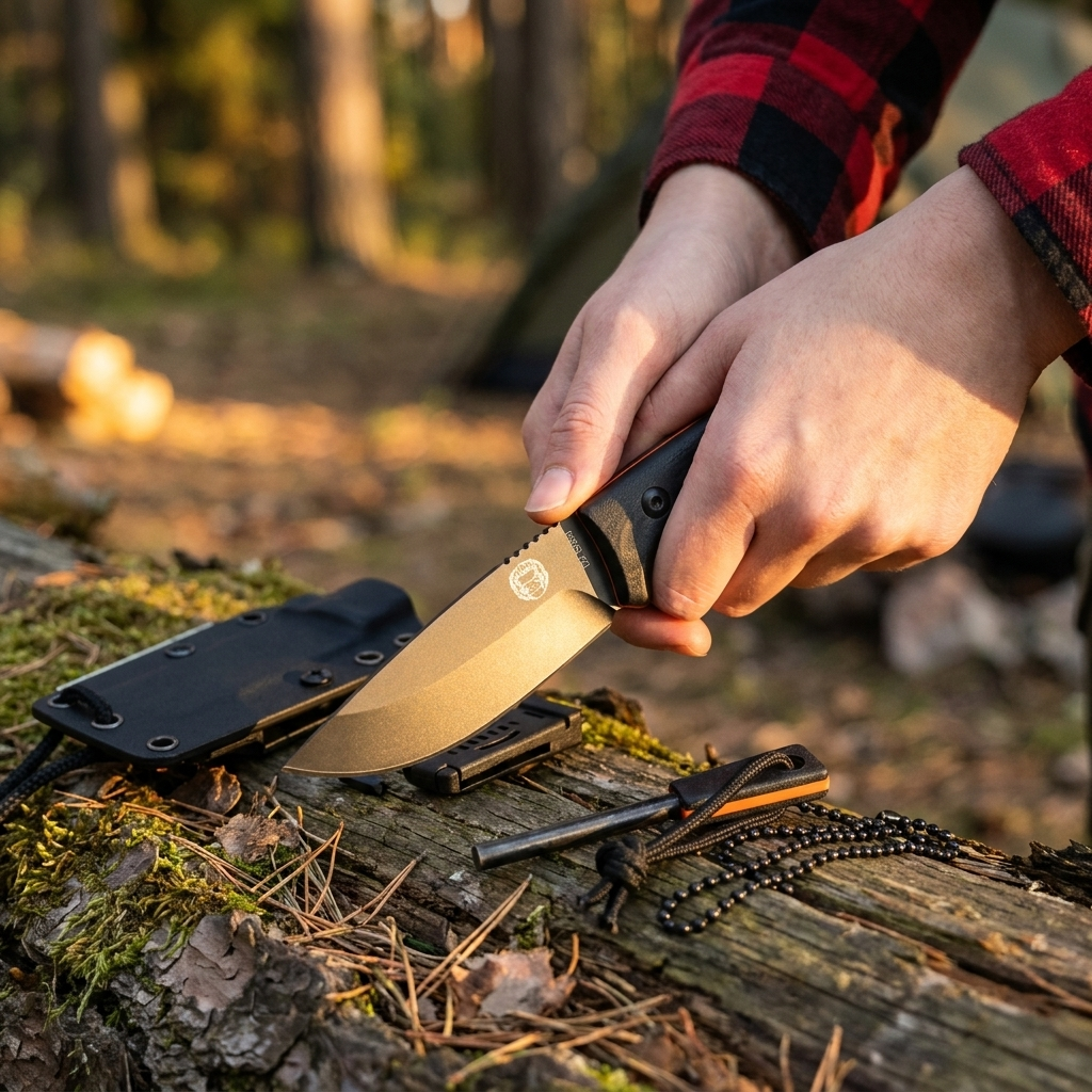 Holtzmans Neck Knife — lifestyle