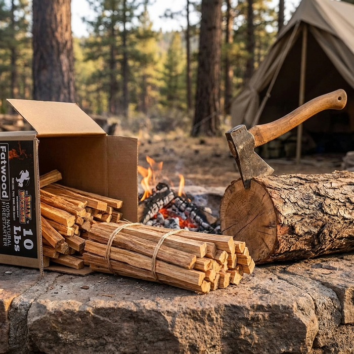 10 lbs. Fatwood Fire Starter Sticks Perfect Starters