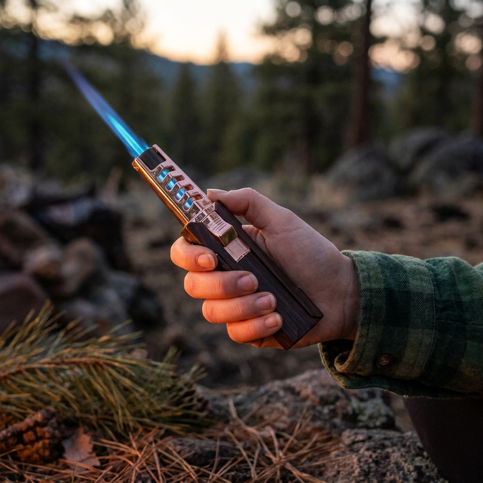 Jet Flame Fire Torch