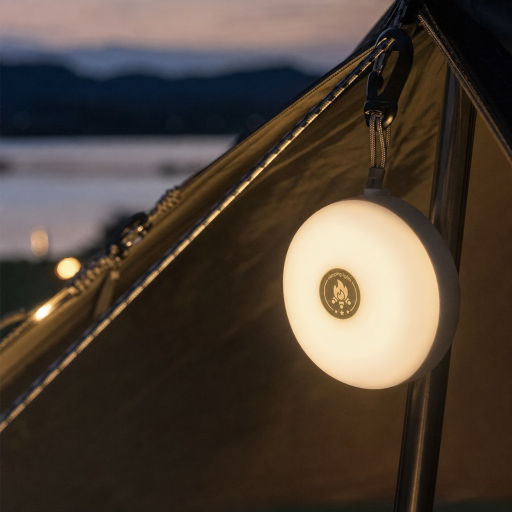 Tent String Lamp — lifestyle