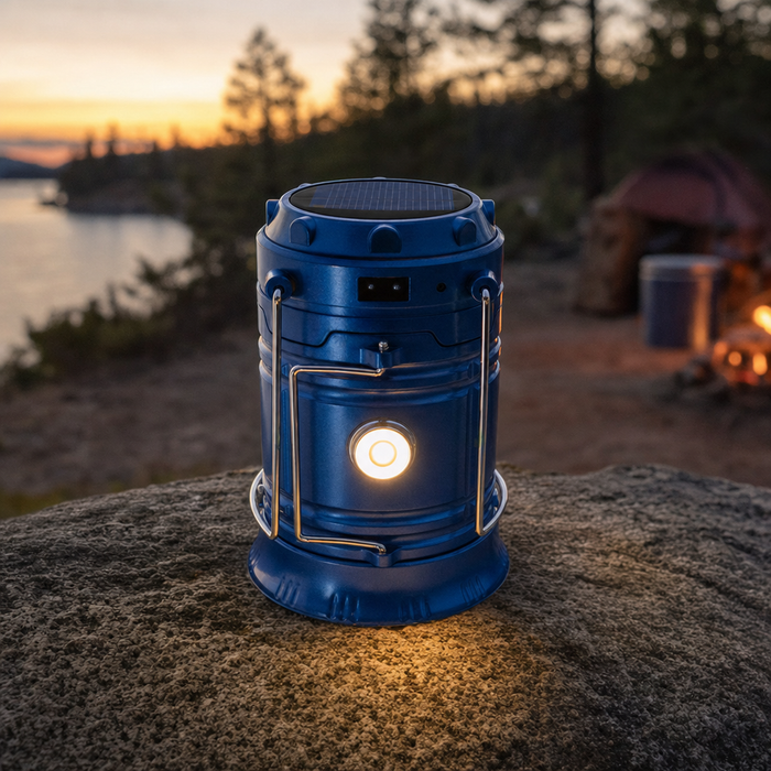 LED Solar Camping Light