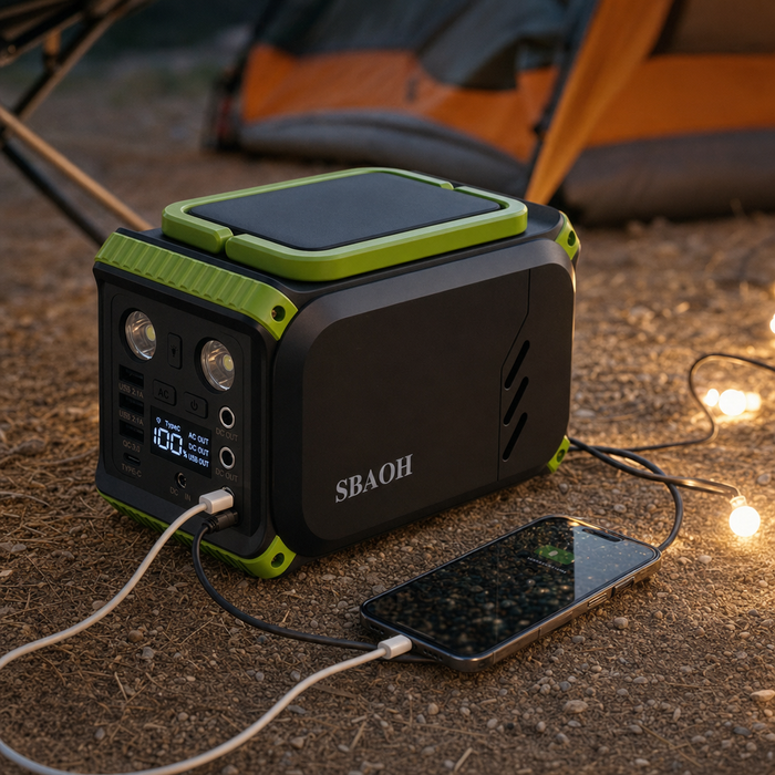 110V Camping Power Station