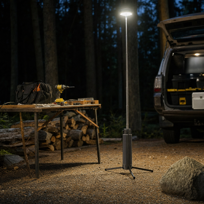 Telescopic LED Area Light with Tripod Stand