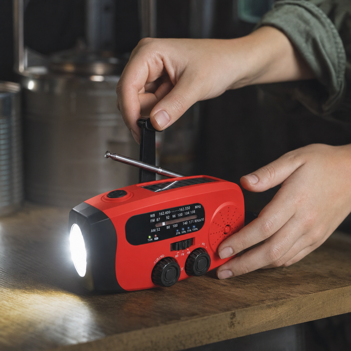 Emergency Hand Crank Radio