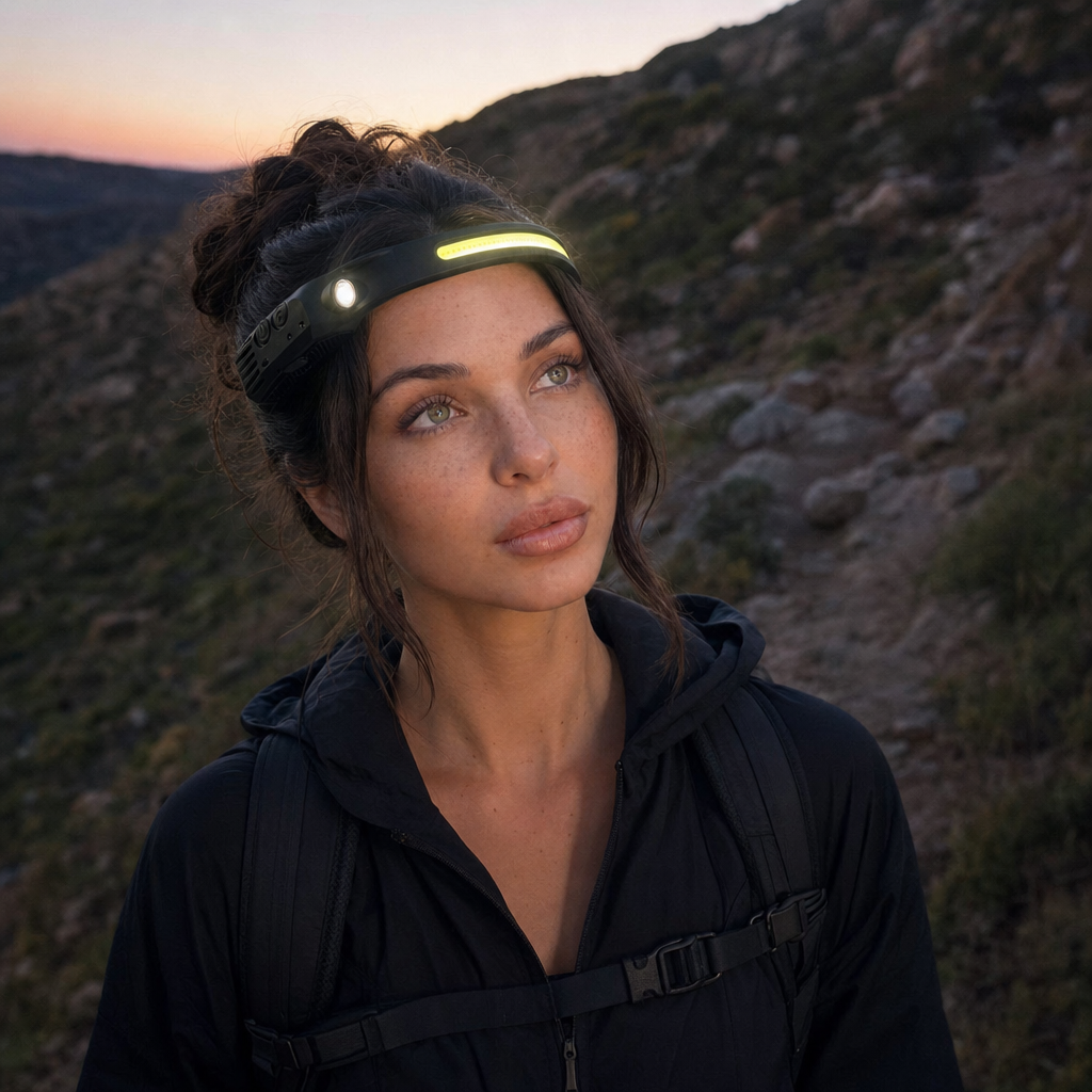 Weejunki rechargeable headlamp