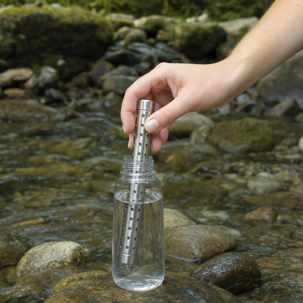Mineral Water Filtration Rod — lifestyle
