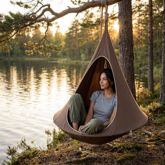 Outdoor Air Hanging Hammock Tent Cone Chair