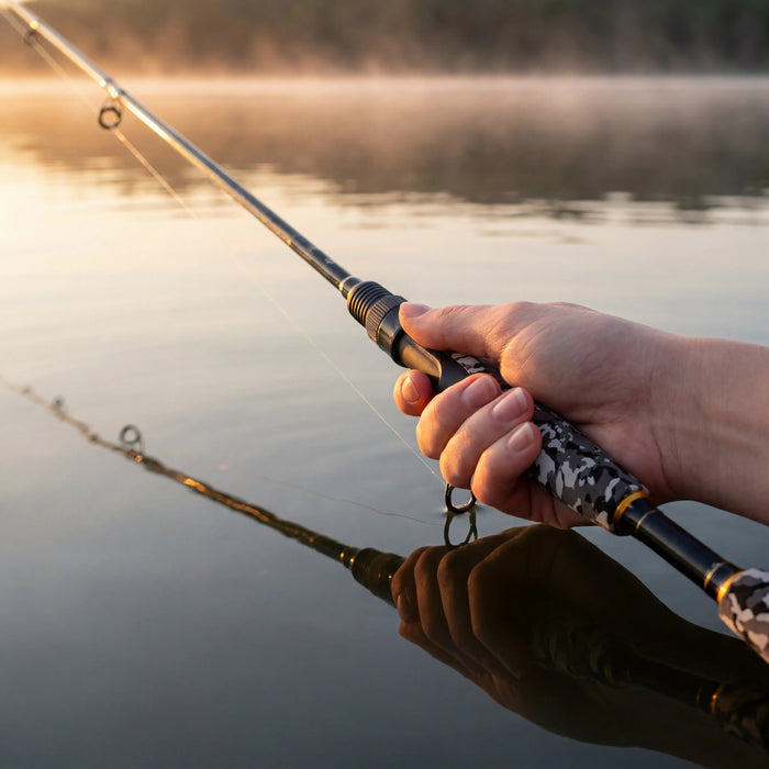 4-Piece Carbon Travel Spinning Rod