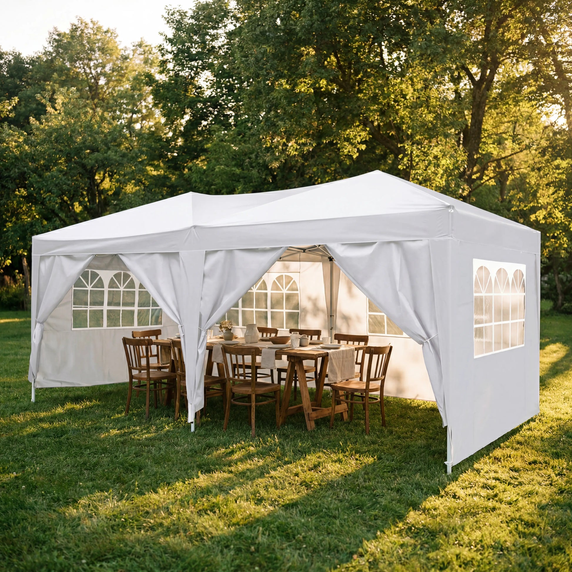 Party Folding Tent — lifestyle