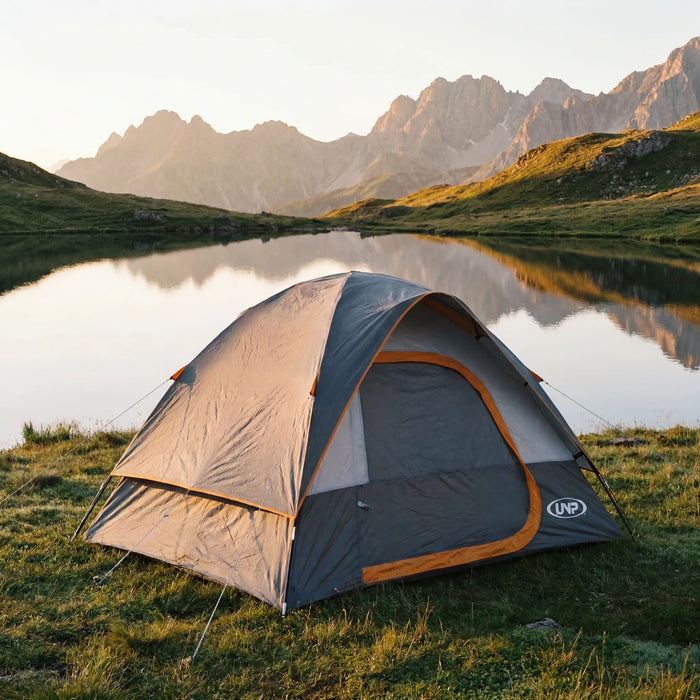 Camping Tent 4 Person Waterproof Windproof