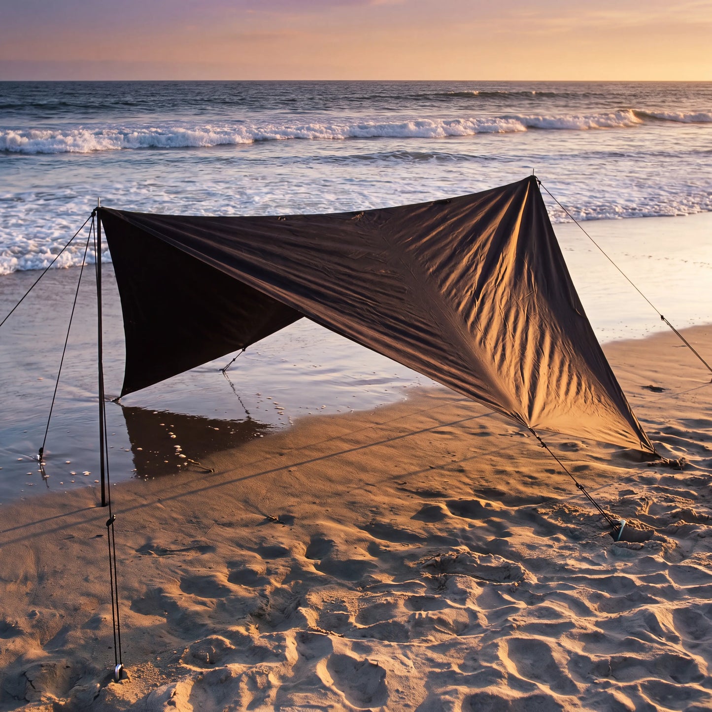 Beach Shade Cloth — lifestyle