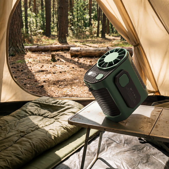Portable Rechargeable Camping Fan for Tents