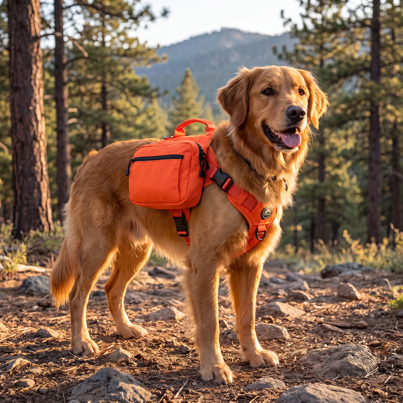Tactical Dog Hiking Backpack & Saddle Bag photo 2
