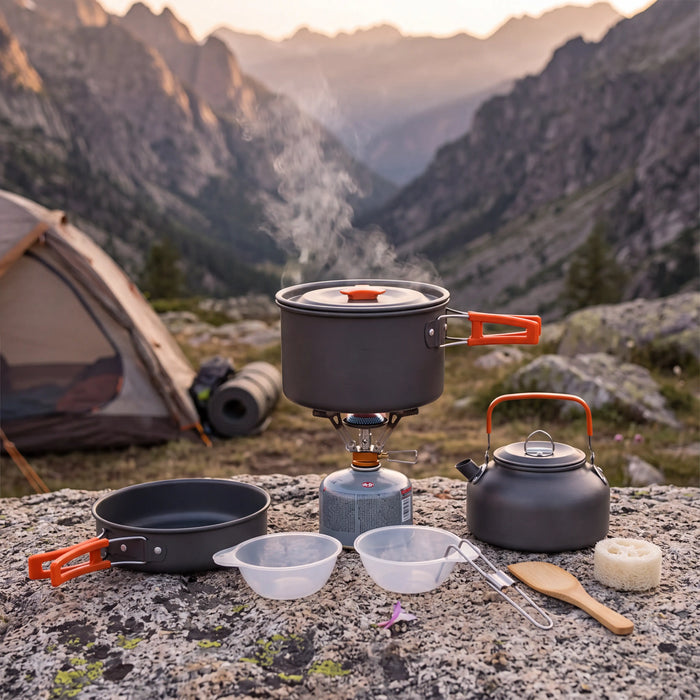 Portable Outdoor Cooking Set