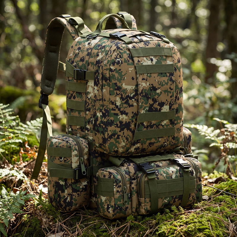 Oxford Cloth Outdoor Camping Backpack photo 7