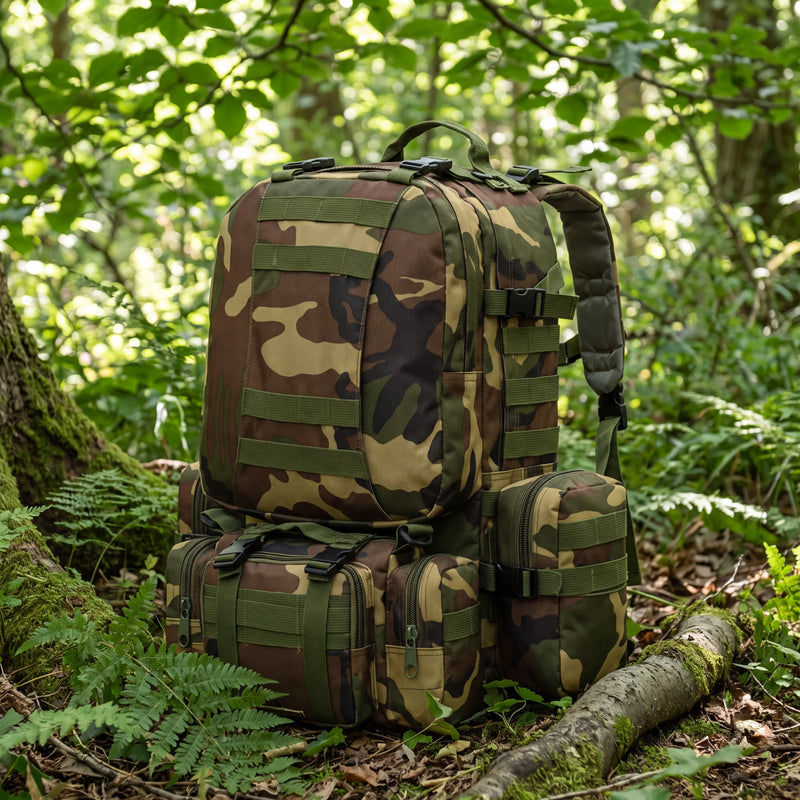 Oxford Cloth Outdoor Camping Backpack photo 8