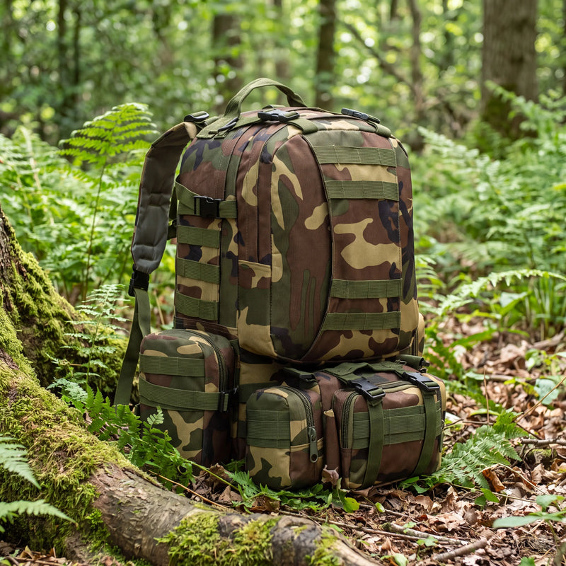 Tactical Oxford Outdoor Camping Backpack photo 5
