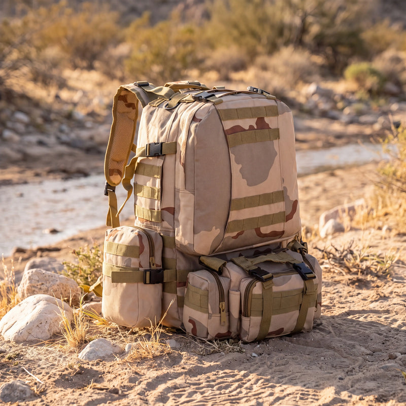 Tactical Oxford Outdoor Camping Backpack photo 6