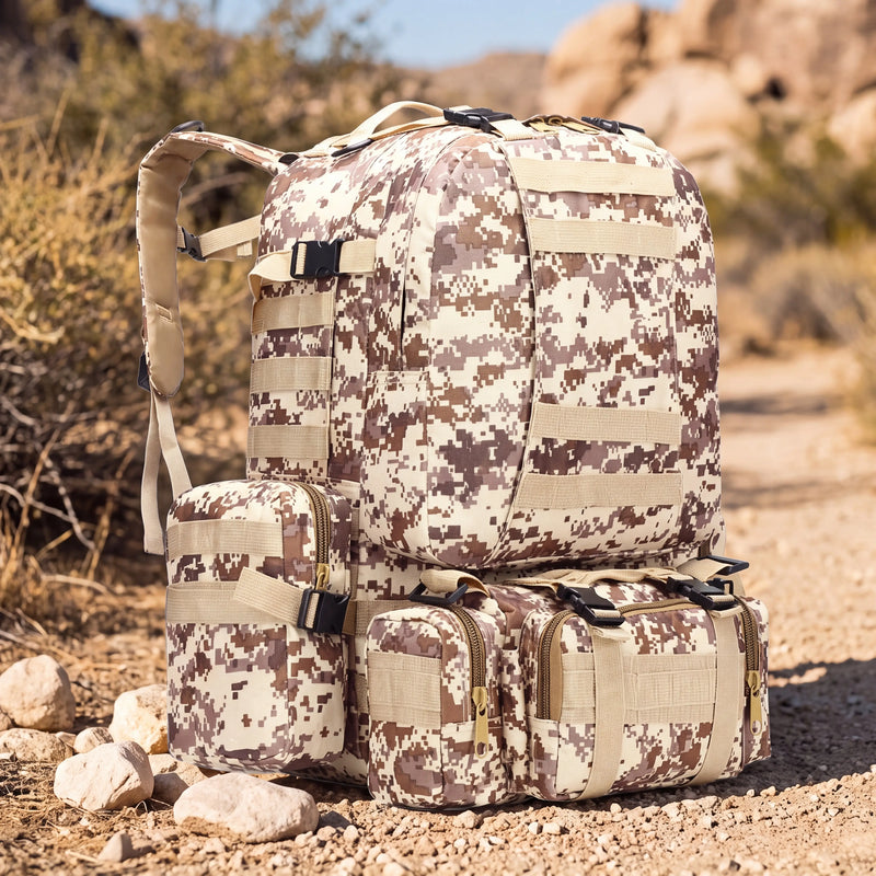 Tactical Oxford Outdoor Camping Backpack photo 8