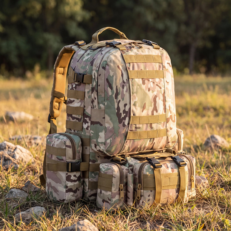 Tactical Oxford Outdoor Camping Backpack photo 10
