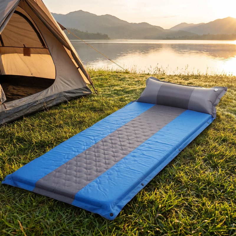 Inflatable Camping Ground Mat photo 5