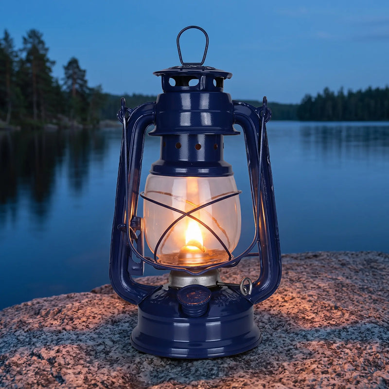Vintage Camping Oil Lantern photo 4
