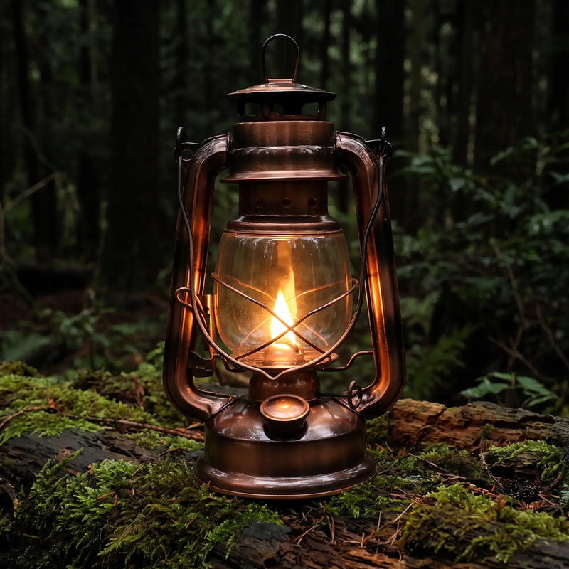 Vintage Camping Oil Lantern photo 7