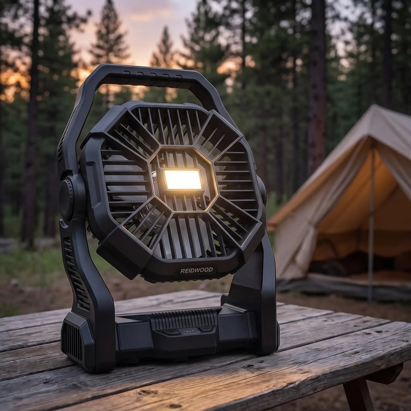 Portable Outdoor Rechargeable Camping Fan photo 2