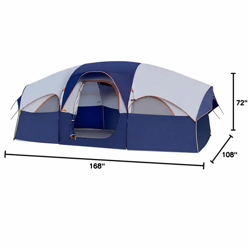 8-Person Weather-Resistant Family Tent photo 4