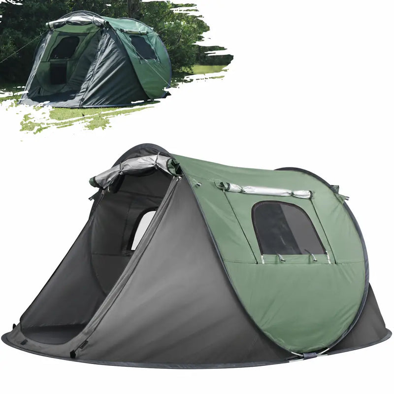 2-Person Pop-Up Camping Tent photo 2