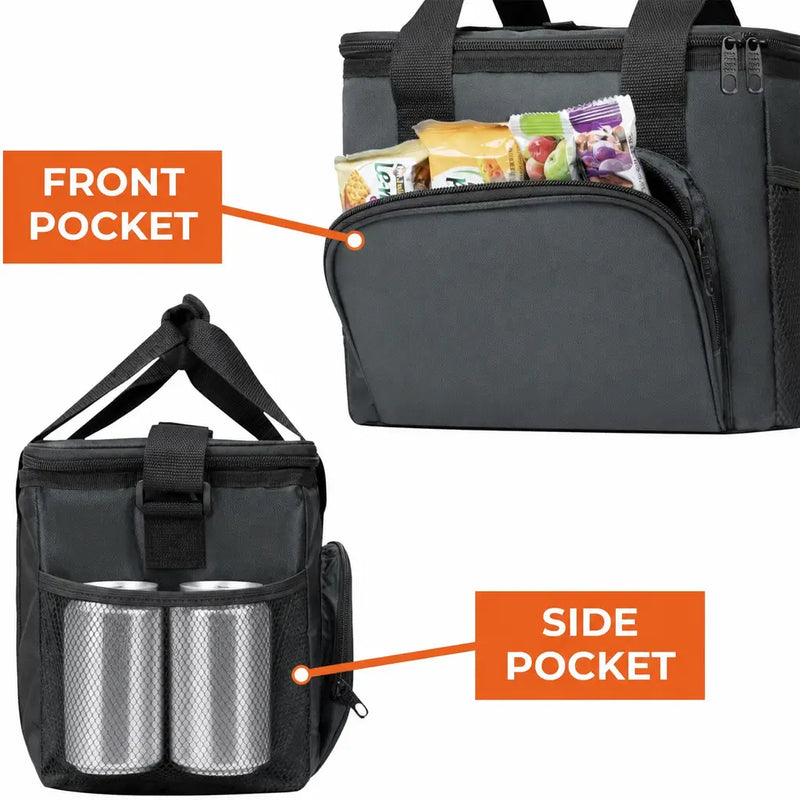 Insulated Soft Cooler Bag, 18 Cans photo 4