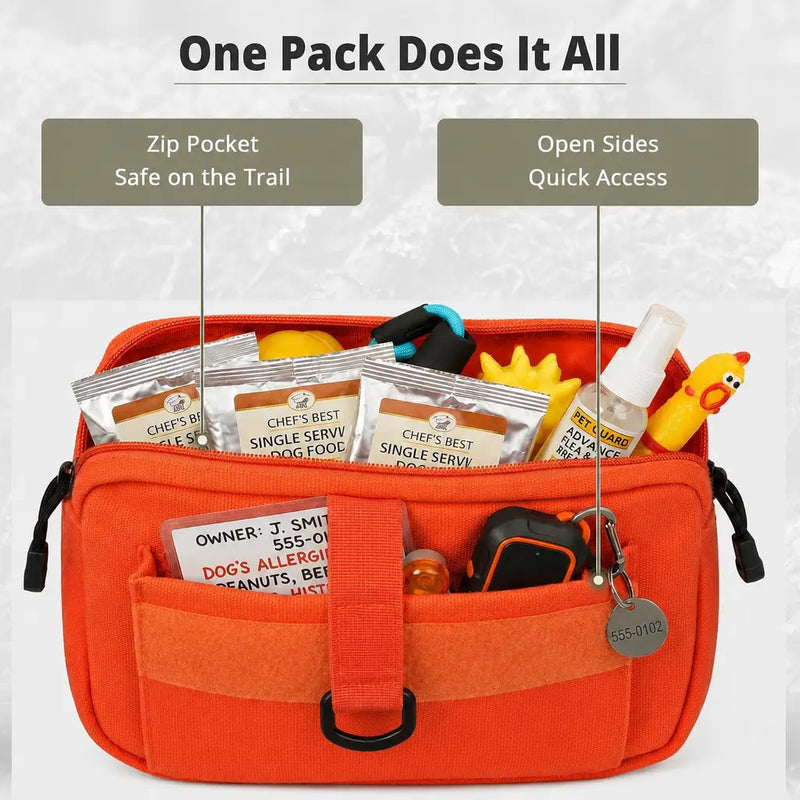 Tactical Dog Hiking Backpack & Saddle Bag photo 8