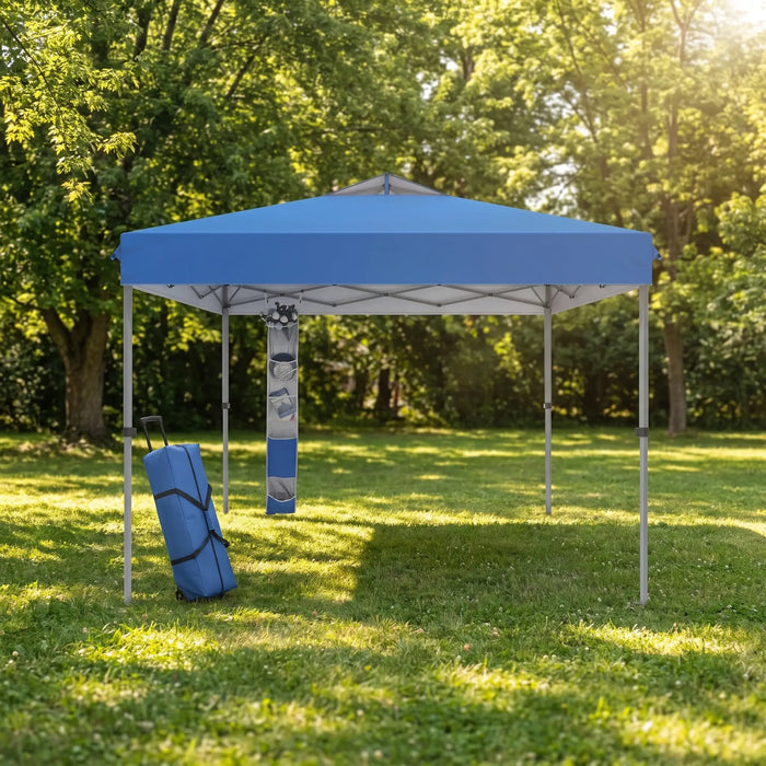 10x10 ft Pop-Up Canopy with Wheeled Bag