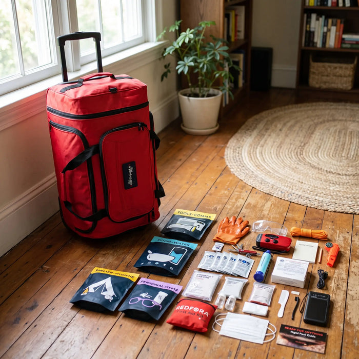 Complete Earthquake Bag - 3 Day Emergency Kit
