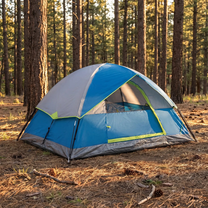 Lightweight 2 or 4 Person Dome Tent, 5.8 lb photo 10
