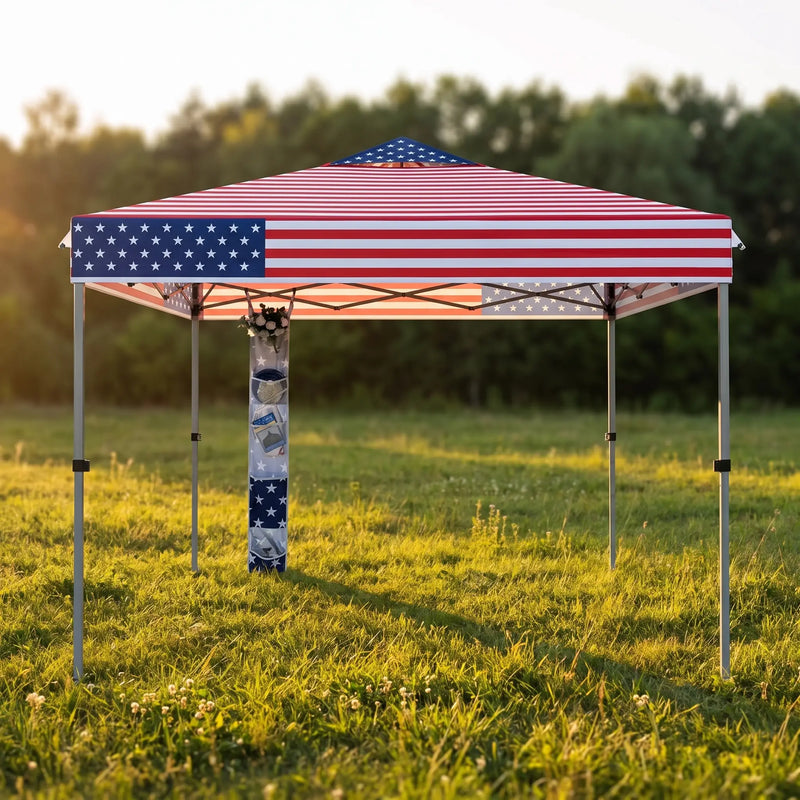 10x10 ft Pop-Up Canopy with Wheeled Bag photo 11